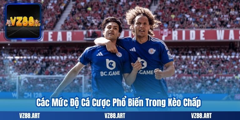 Các Mức Độ Cá Cược Phổ Biến Trong Kèo Chấp